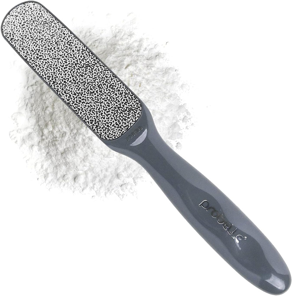 Probelle foot file dark grey dual surfaces for quick callus removal and smoothing