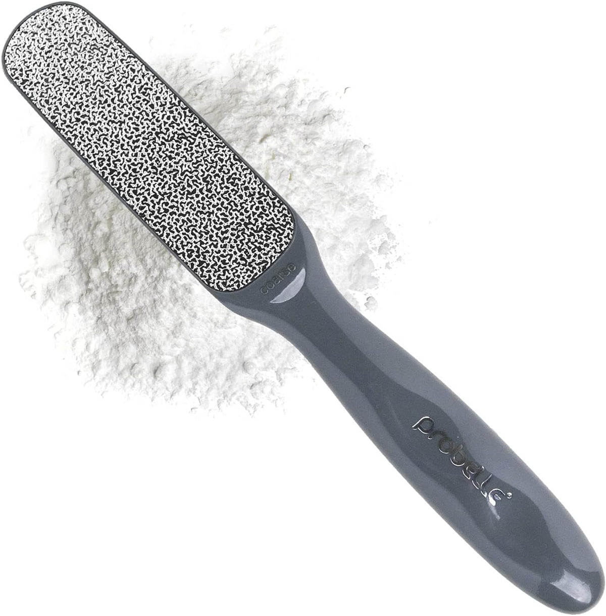 Probelle foot file dark grey dual surfaces for quick callus removal and smoothing