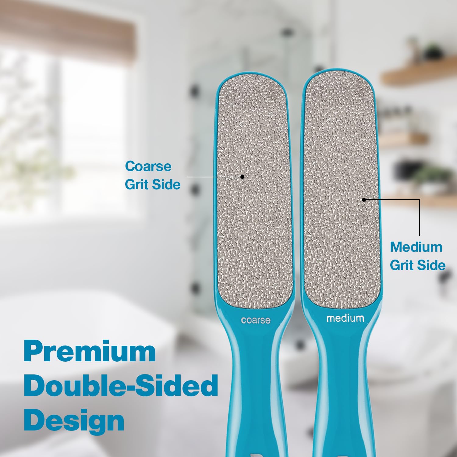 Probelle foot file designed for use on dry feet delivering quick smoothing