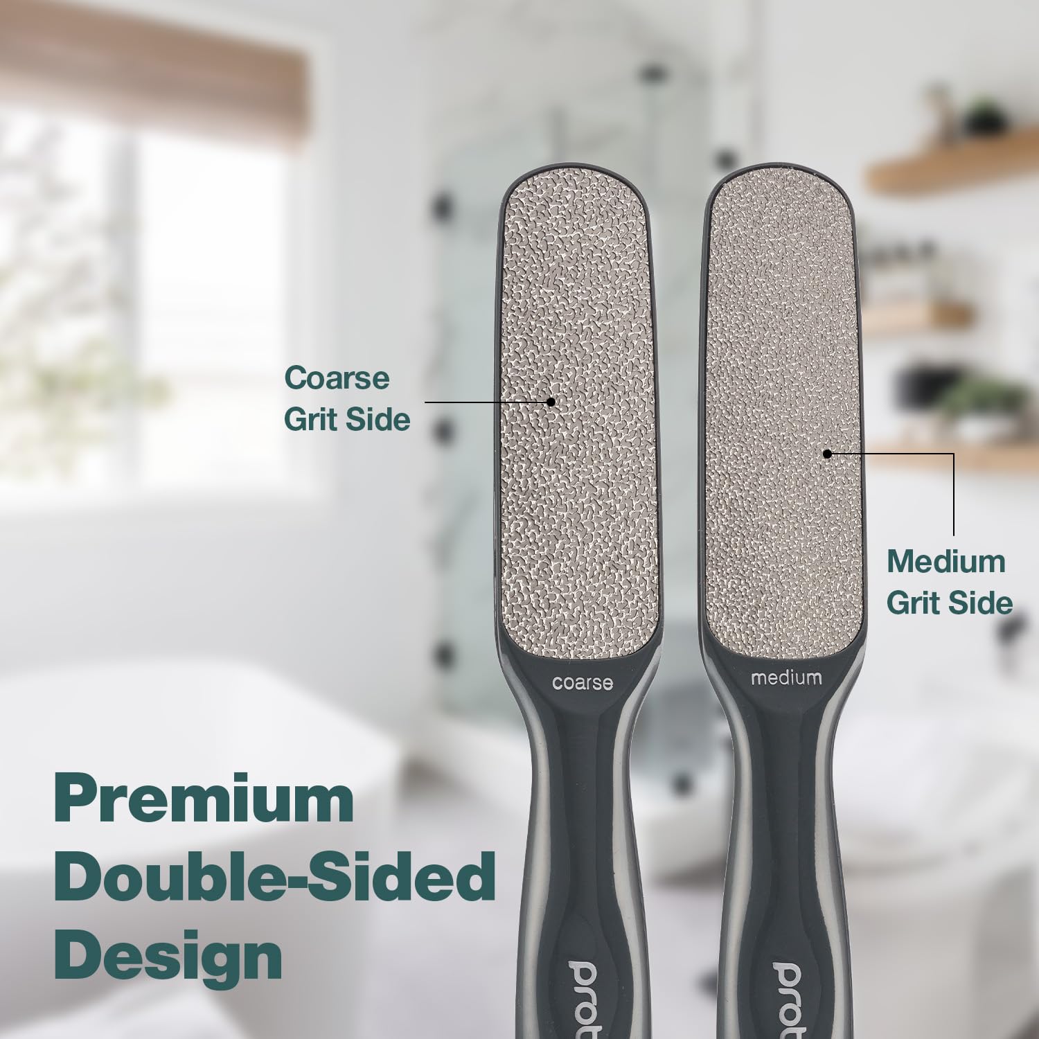 Probelle foot file medium side finish for smoother heels