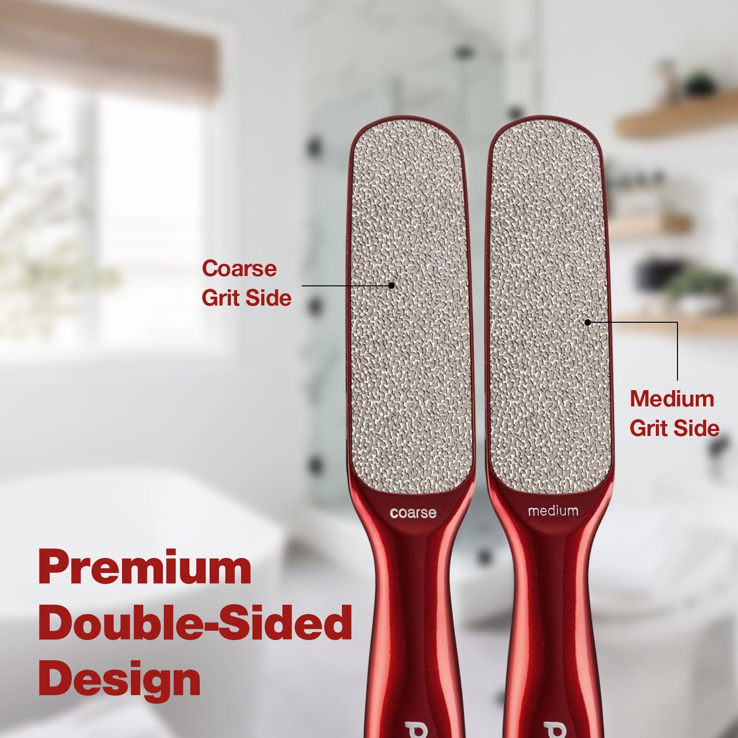Probelle nickel surface closeup emphasizing durable material for safe filing.