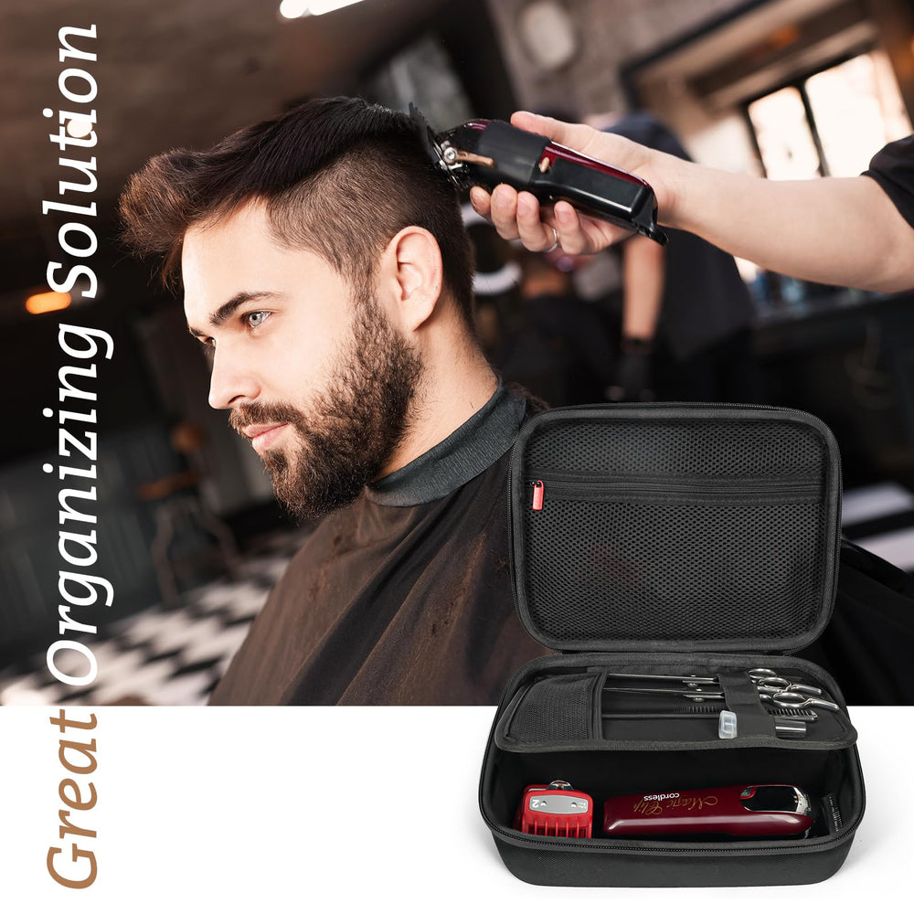ProCase detachable dividers and elastic stabilizers prevent items from shifting.
