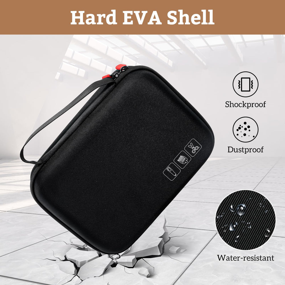 ProCase portable carry handle for easy, on-the-go grooming storage.