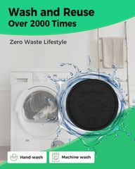 ProCIV laundry bag included with pads for easy washing after makeup removal