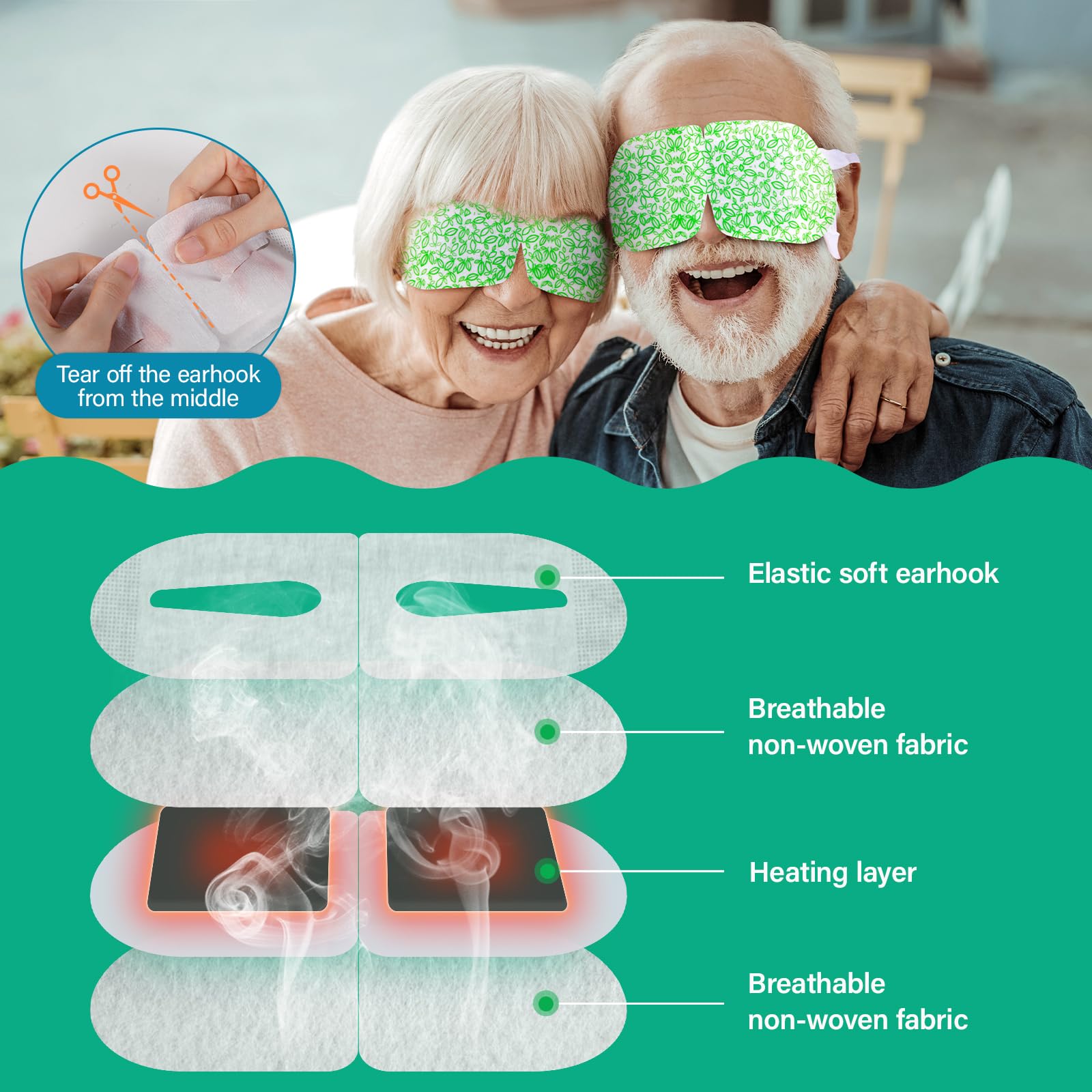 ProCIV ear strap design with removable feature for secure fit.