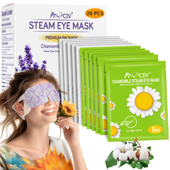 ProCIV eye mask ear strap detail ensures secure, comfortable fit