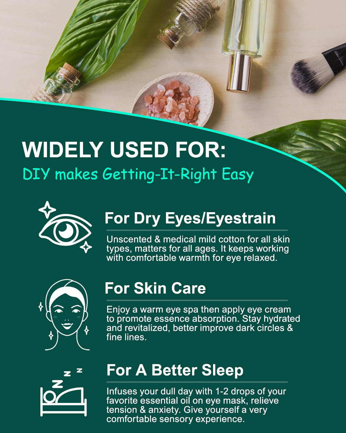 ProCIV travel-relax eye mask in-flight use for fatigue relief.