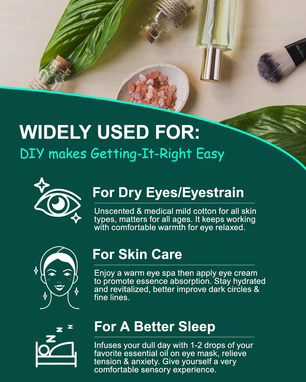 ProCIV travel-relax eye mask in-flight use for fatigue relief.