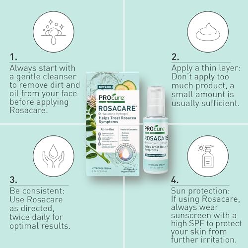 PROcure Rosacare CC Hydrogel with cucumber extract emphasizes soothing properties