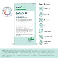 PROcure Rosacare CC Hydrogel being dispensed for a cool, soothing application