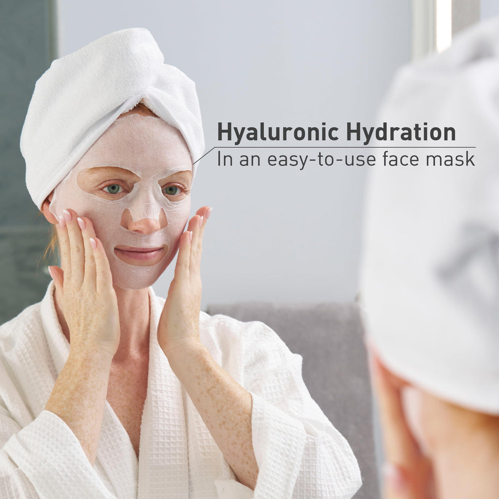 PROcure Rosacare mask application routine for easy at home pampering