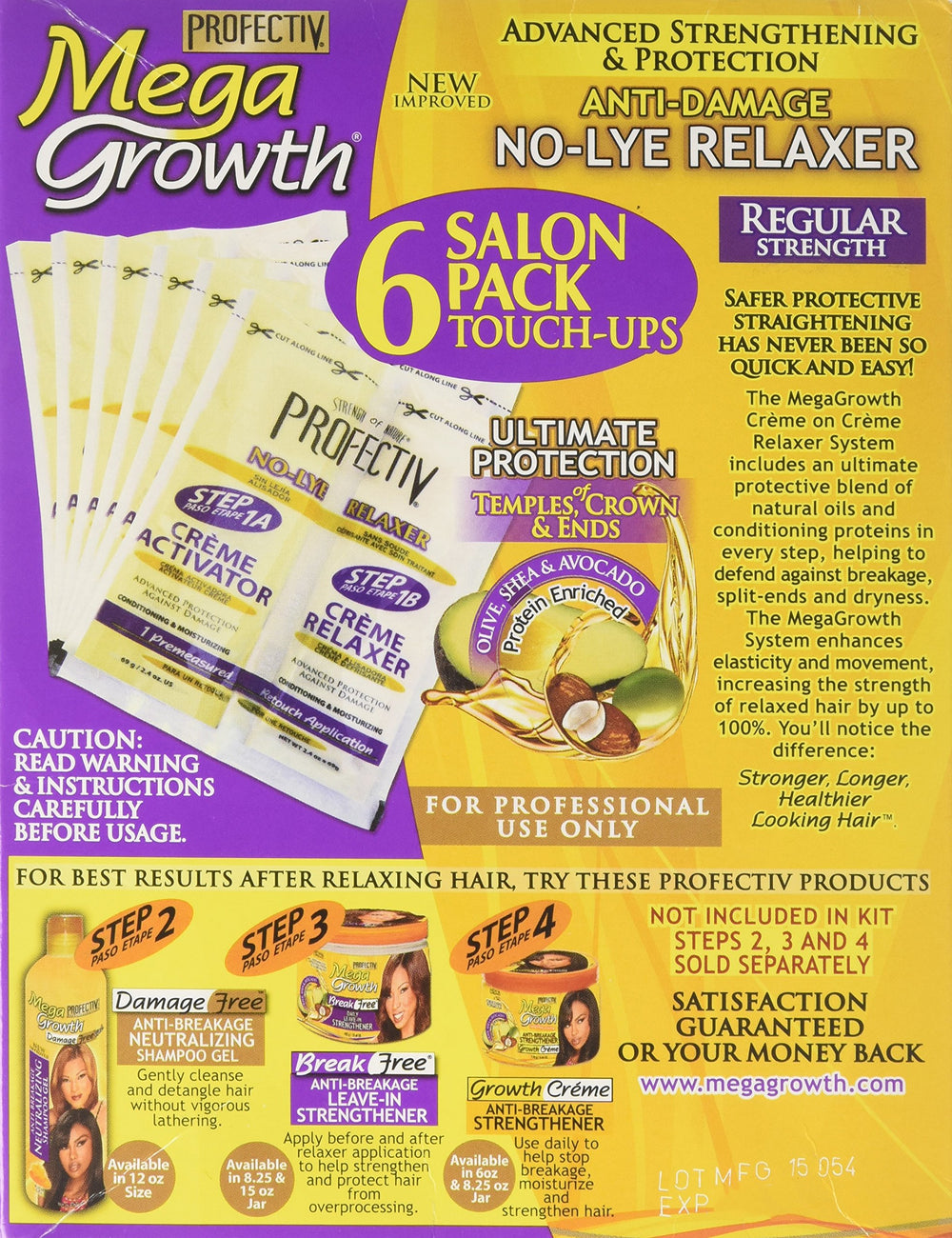 Profectiv Mega Growth relaxer application steps guide your routine.