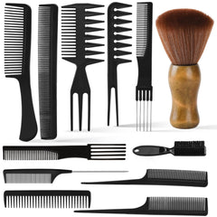 Professional barber comb set neck duster for quick neck cleanups.