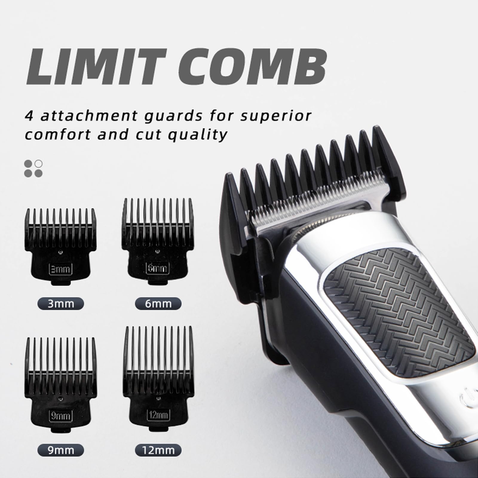 Professional Hair Trimmer for Men home and salon use in a compact design