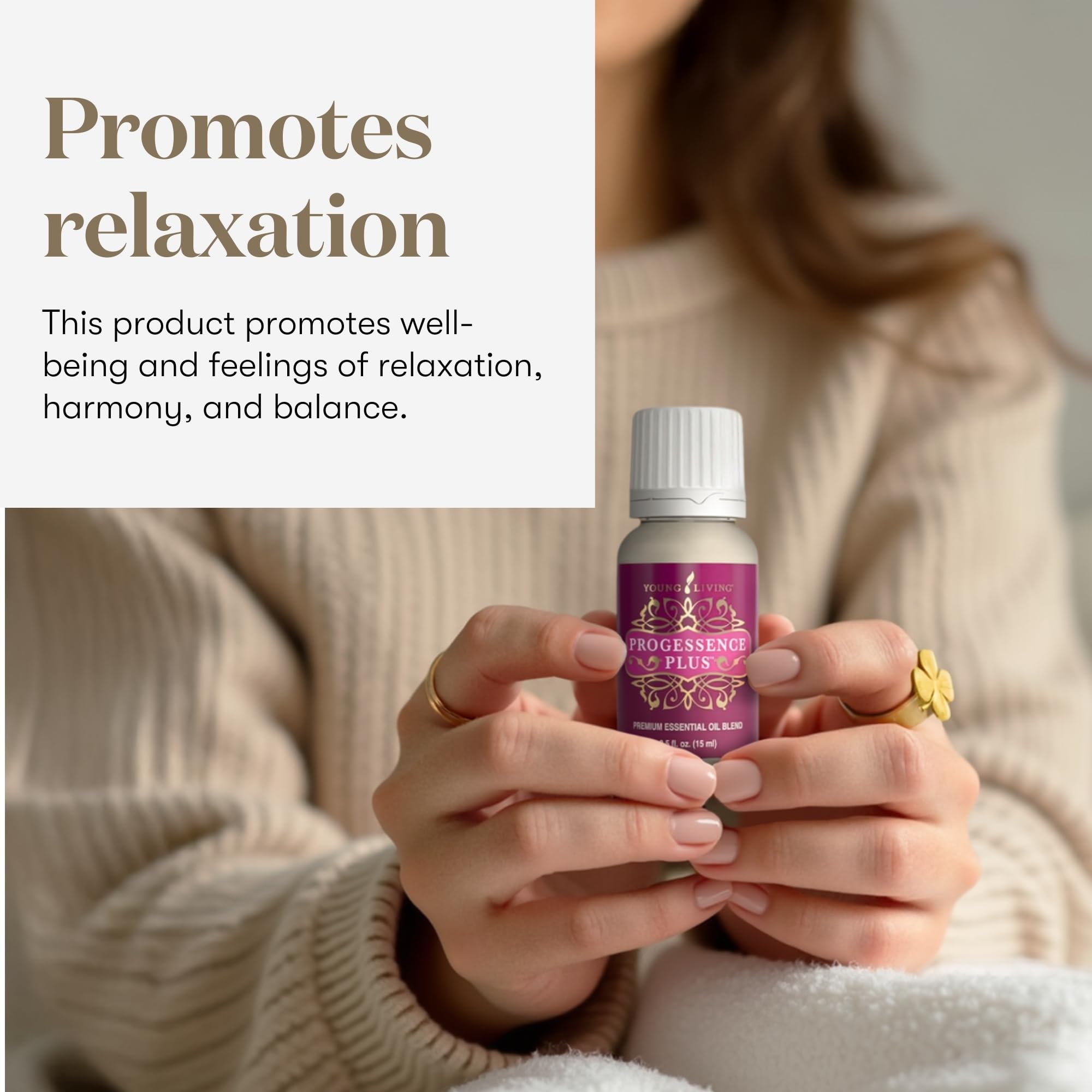 Progressence Serum by Young Living bergamot oil drops for mood balance
