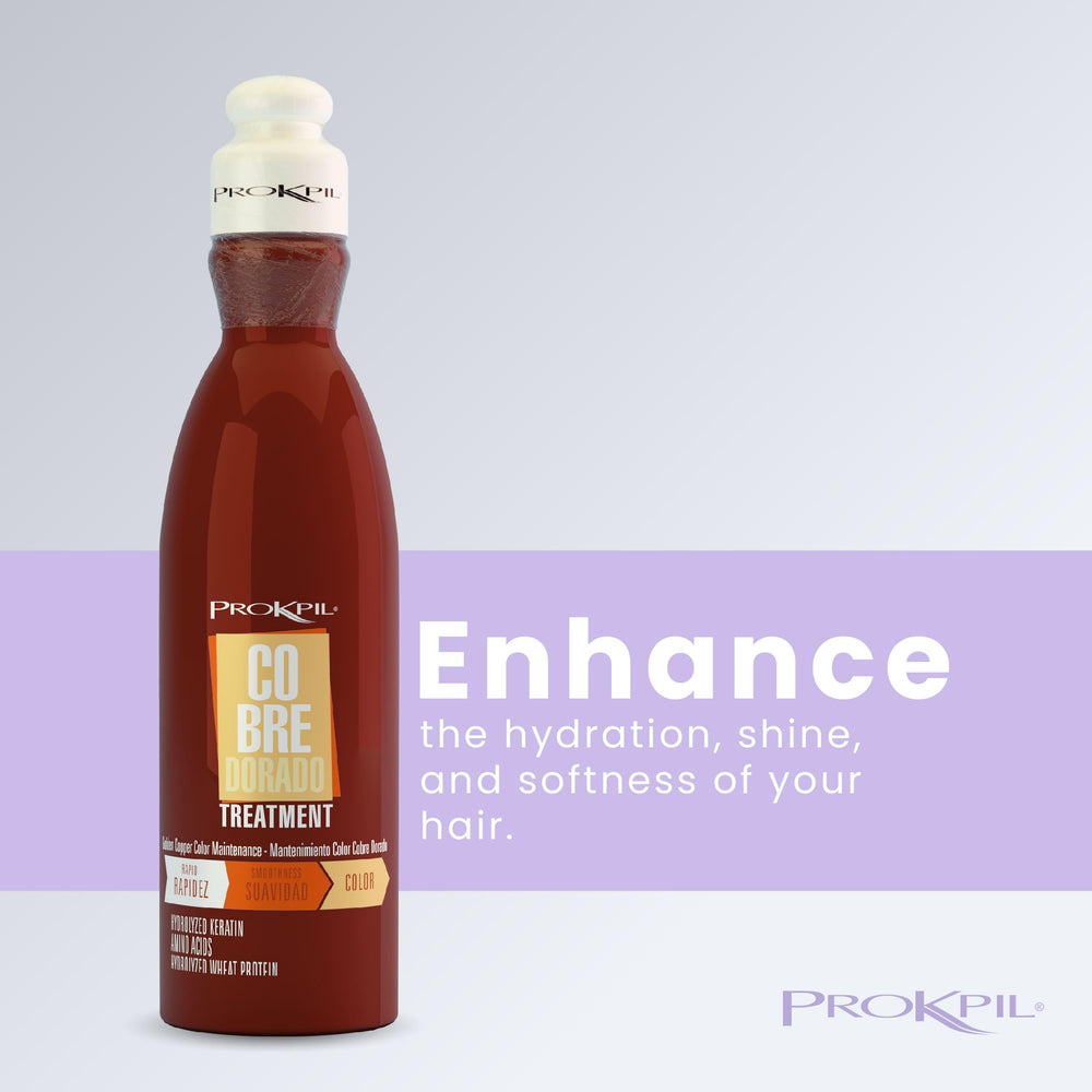 Prokpil Golden Copper Mask color retention visualizes wear-tone reduction over time.