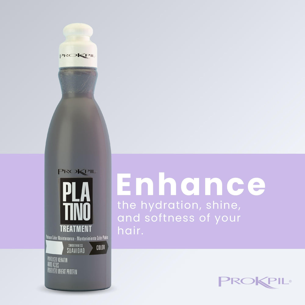 Prokpil Treatment Platinum Mask pump shows convenient dispensing for simple routine use.