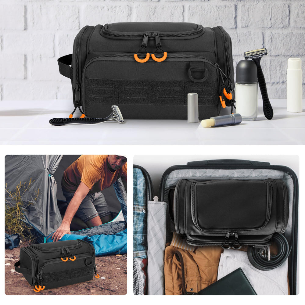 Prokva bag measures 11.6 x 7 x 5.5 inches for compact travel