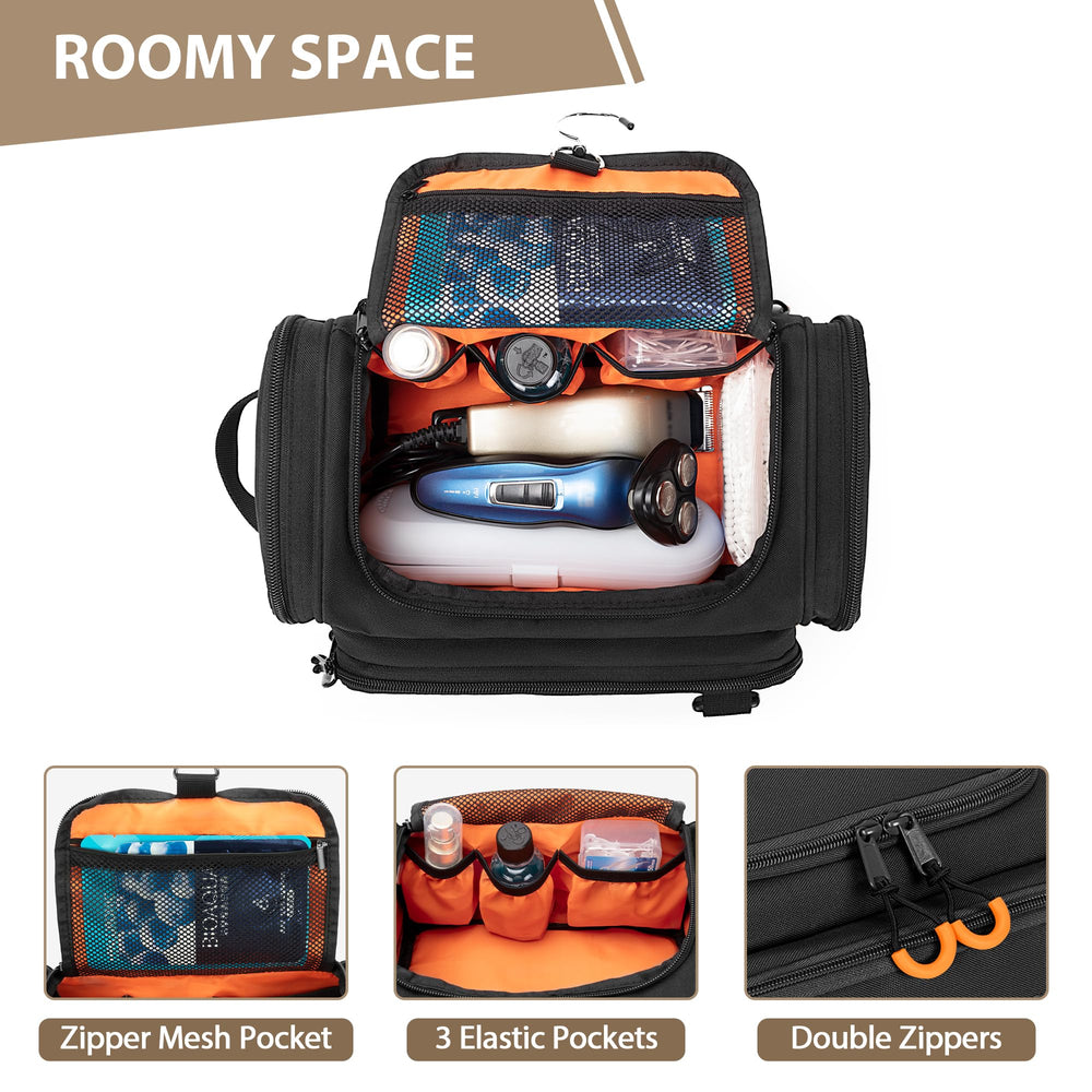 Prokva bag side pockets store towels or socks for quick organization
