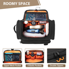 Prokva bag side pockets store towels or socks for quick organization
