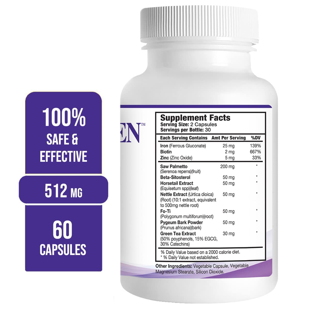 Pronexa Propidren bottle-back reveals ingredient highlights and usage guidance for daily hair care.