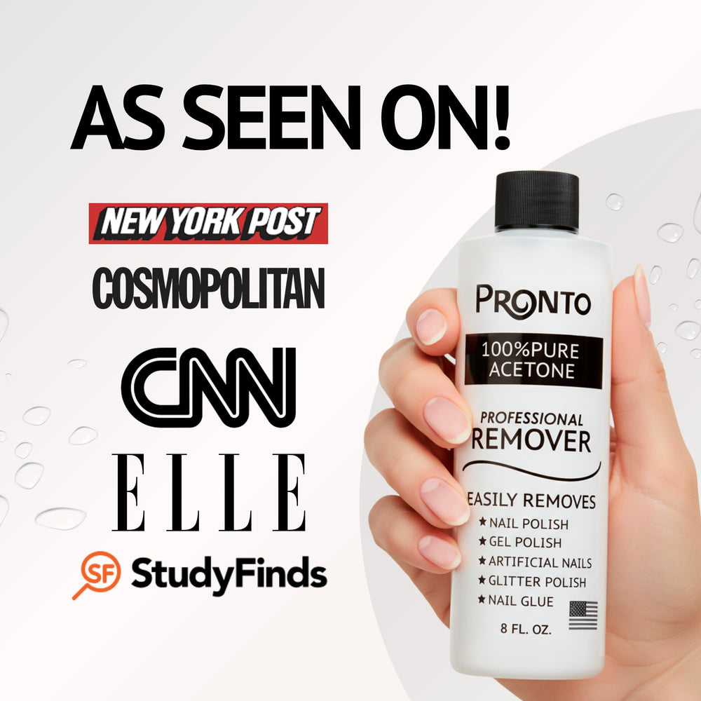 Pronto gel nail remover kit close-up highlighting all-in-one design.