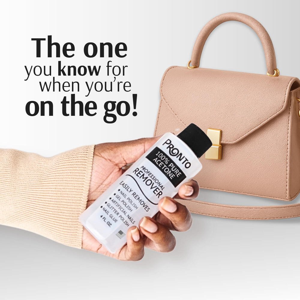 Pronto USA-made pure acetone emphasizes premium quality and safety