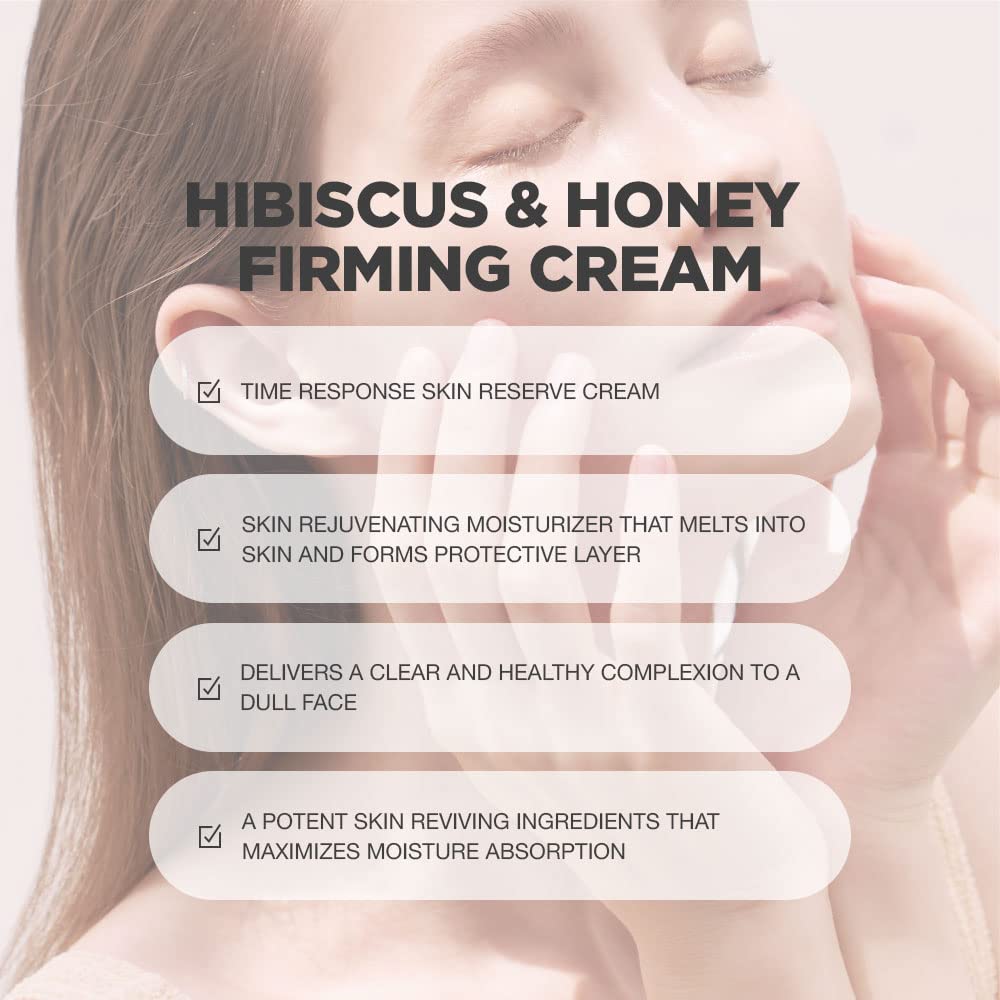 PROOT Hibiscus and Honey Cream ingredients list featuring centella asiatica and hibiscus.