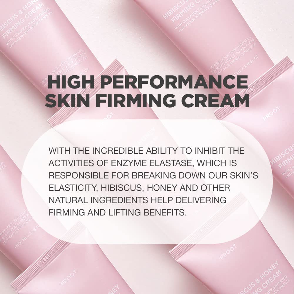 PROOT Hibiscus and Honey Cream lifestyle shot on a vanity shelf.