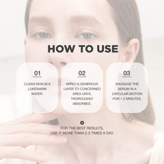 PROOT serum applying on skin illustrates fast-absorbing glow-enhancing ritual