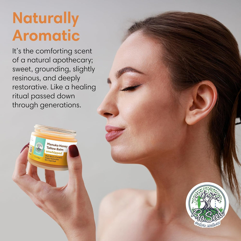 ProSeed Holistic Wellness Glass jar packaging emphasizes clean, safe skincare storage