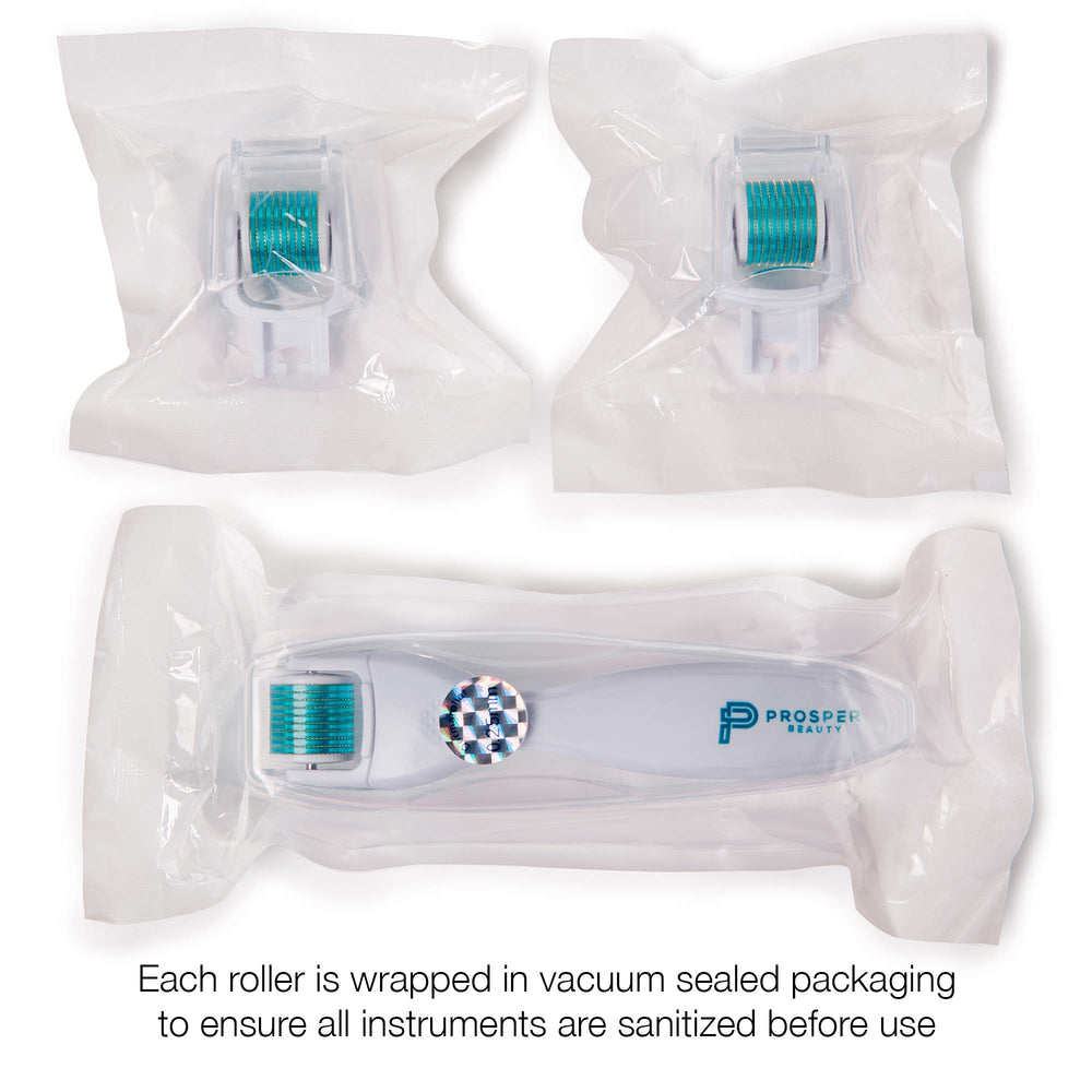 Prosper Beauty DermaRoll storage case keeps tools organized and sanitary.