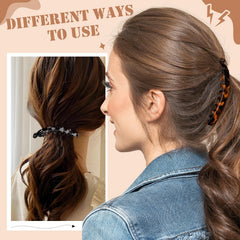 ProSuites banana clips solid khaki closeup versatile for casual and professional looks
