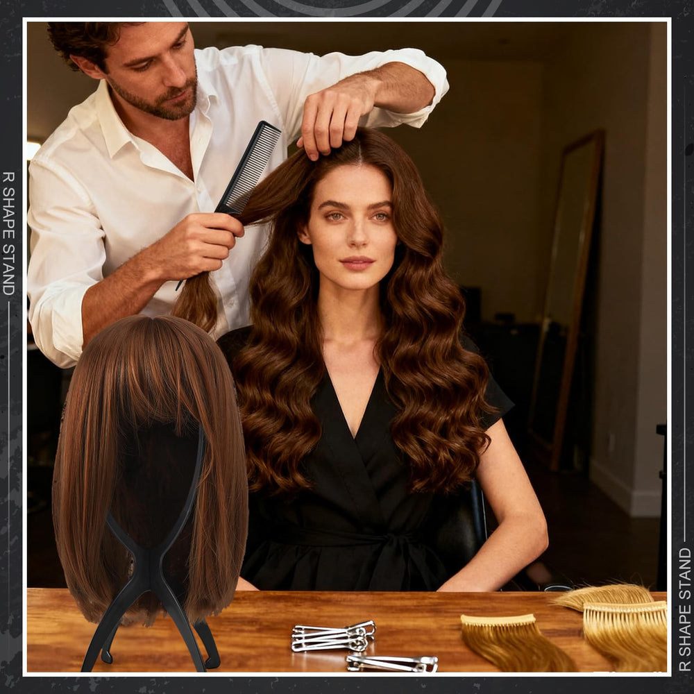 ProSuites wig grip band demonstrates travel-ready stability.