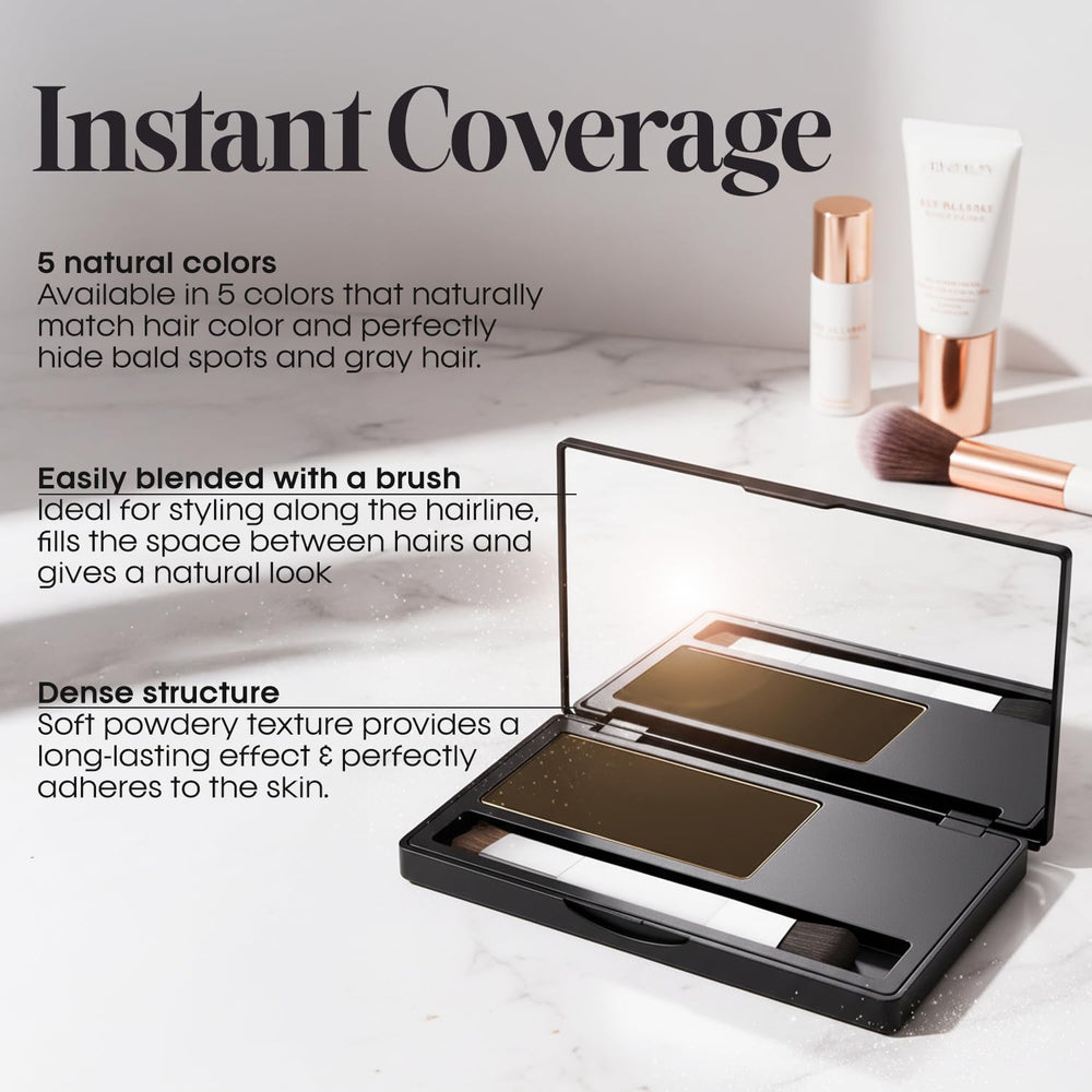 Protege Beauty natural finish root touch-up on hair