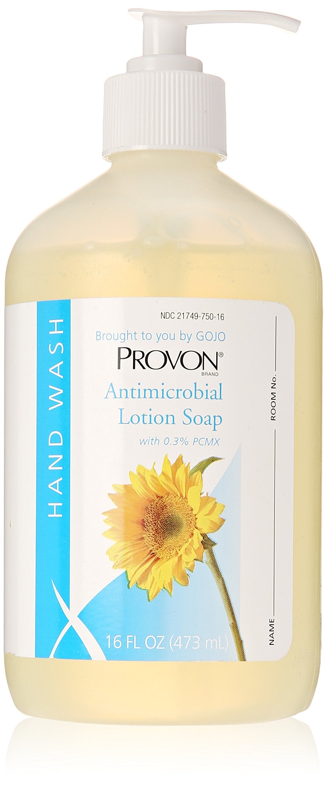 Provon antimicrobial lotion soap bottle 16 oz pump promotes clean hands with conditioning care