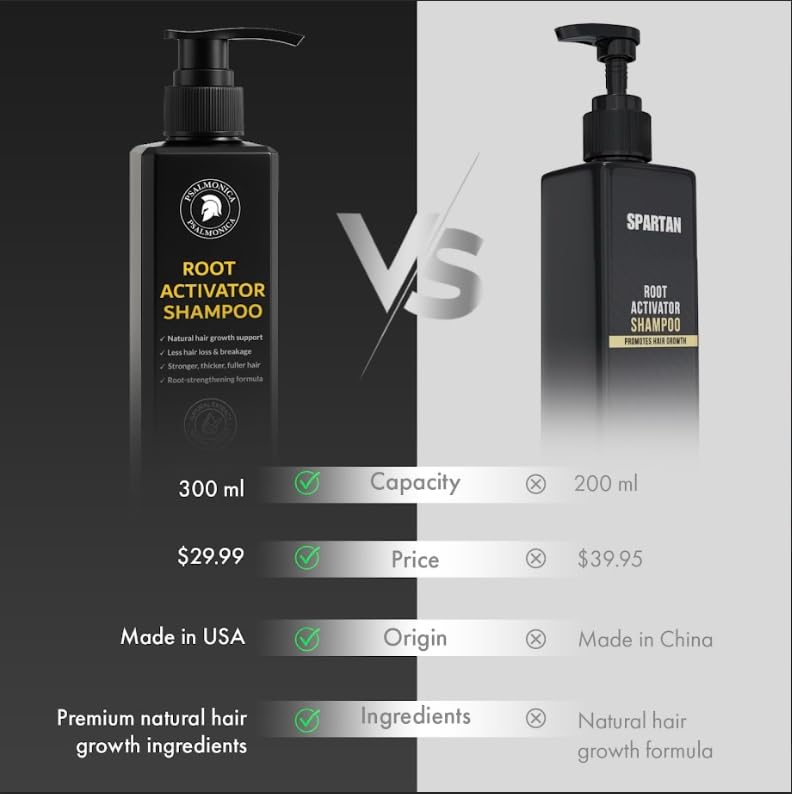 Psalmonica Root Activator Shampoo scalp-care close-up showing cooling soothing sensation.