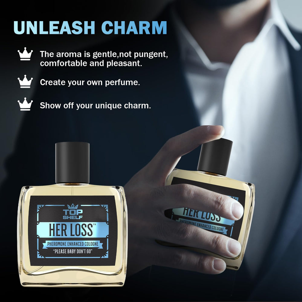 Ptoso Her Loss 50ml EDP spray portable and refillable for on-the-go use.
