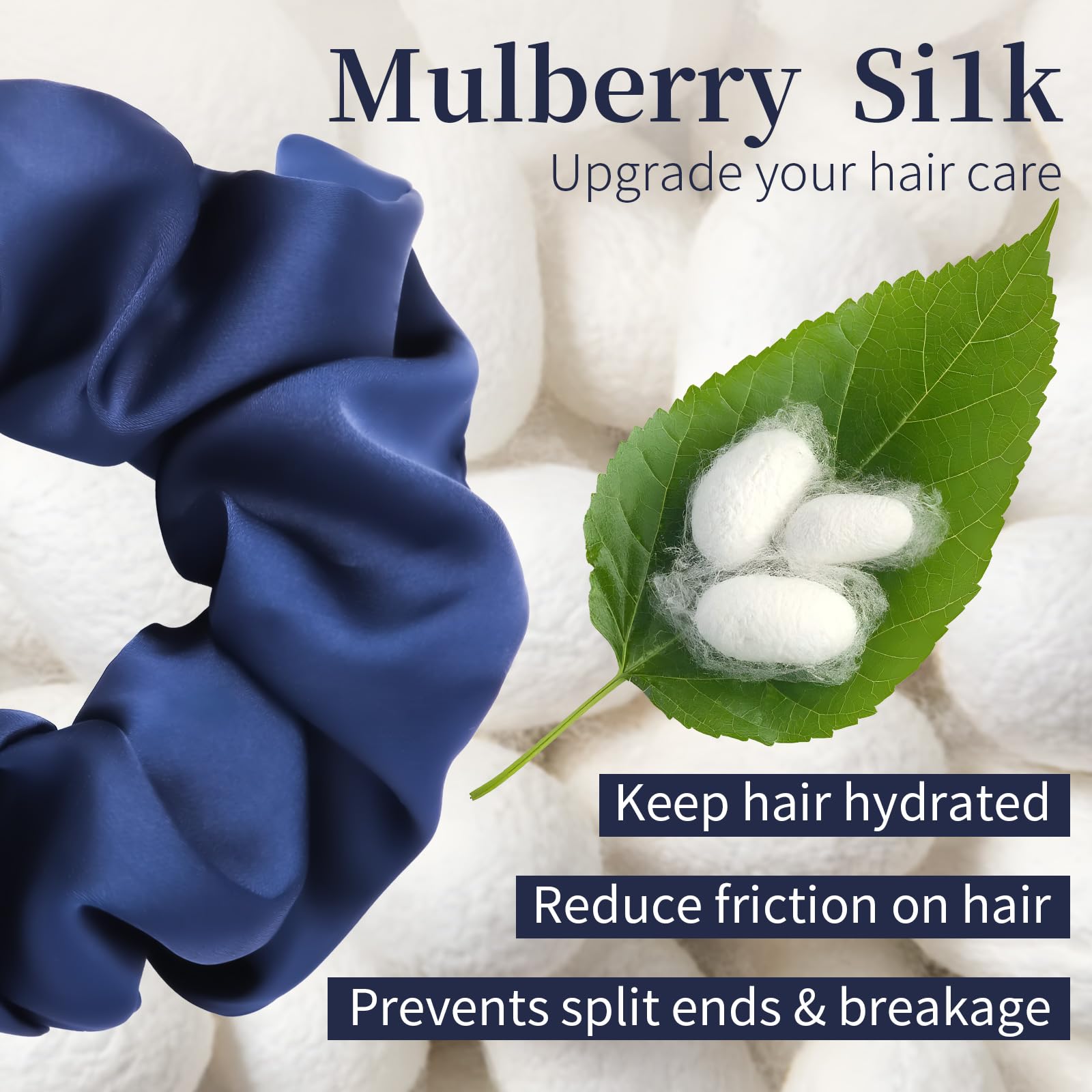 PTSHOW mulberry silk texture close-up highlights smooth fibers that glide