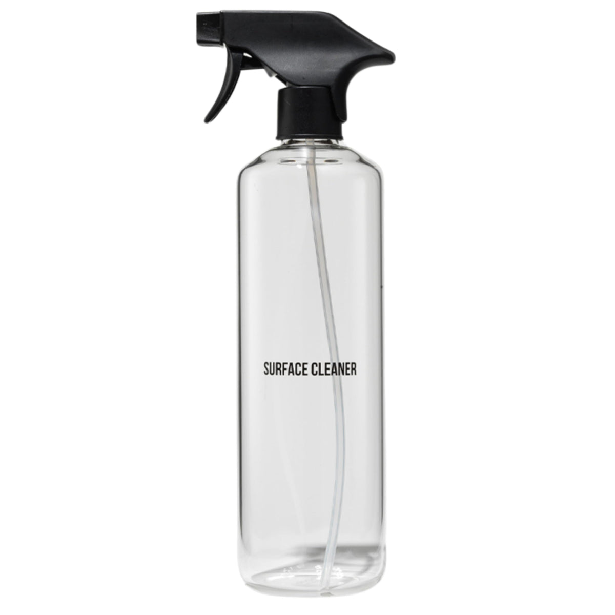 Public Goods empty glass spray bottle 24oz on counter for quick, easy cleaning