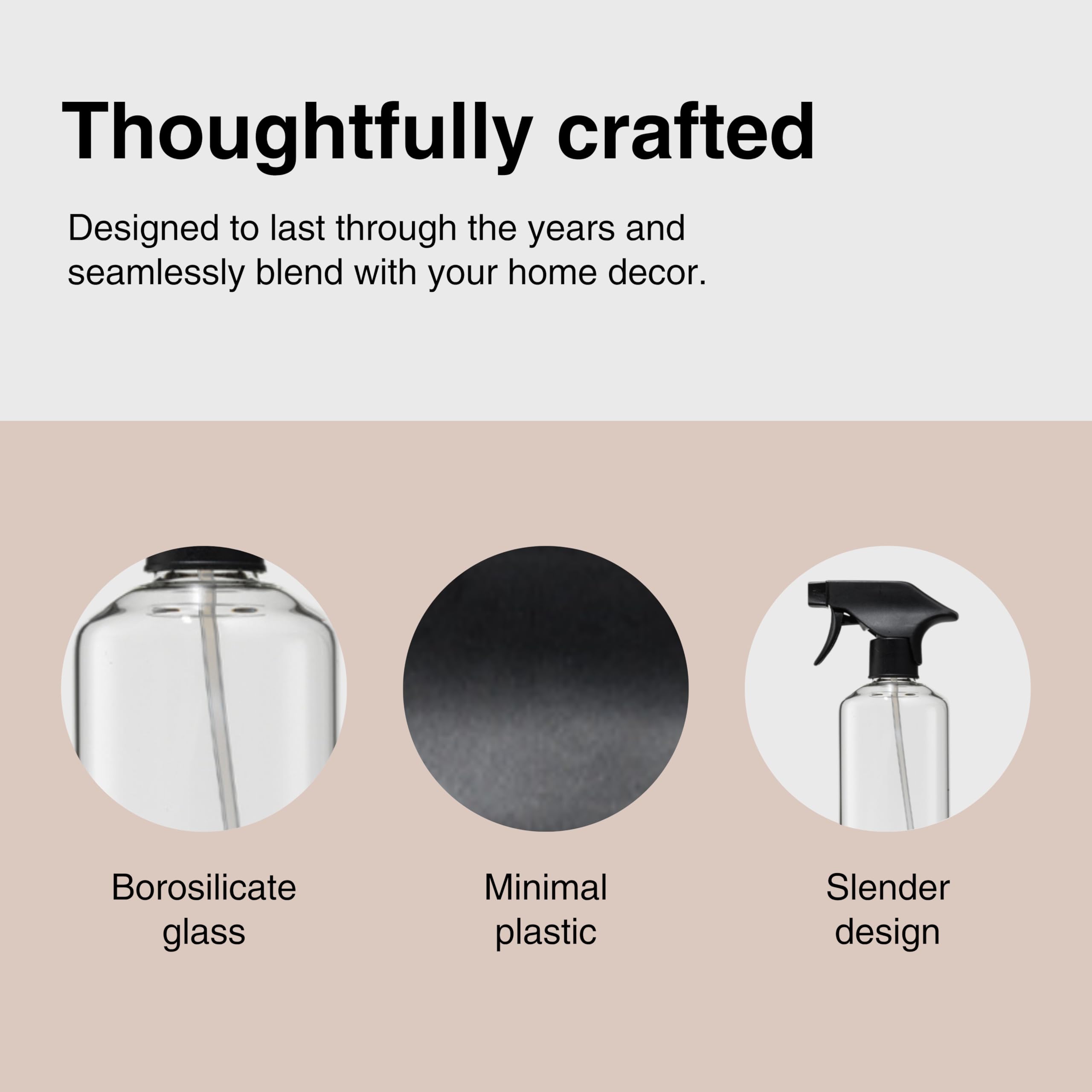Public Goods refillable spray top demonstrates environmentally friendly design