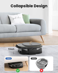 Puboo foot spa roller close-up emphasizes 16 motorized rollers for targeted kneading.
