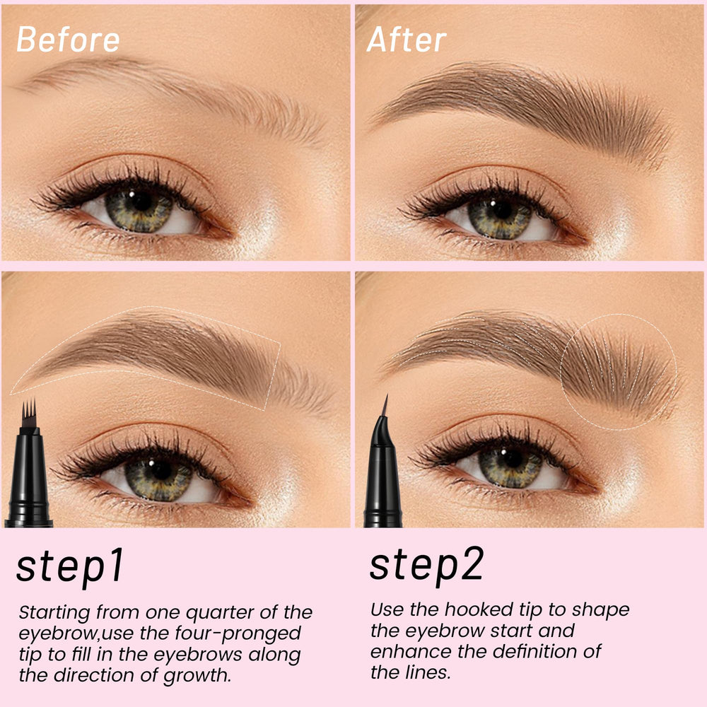 Pudaier Eyebrow Pen eyeliner-use capable for defining lash line.