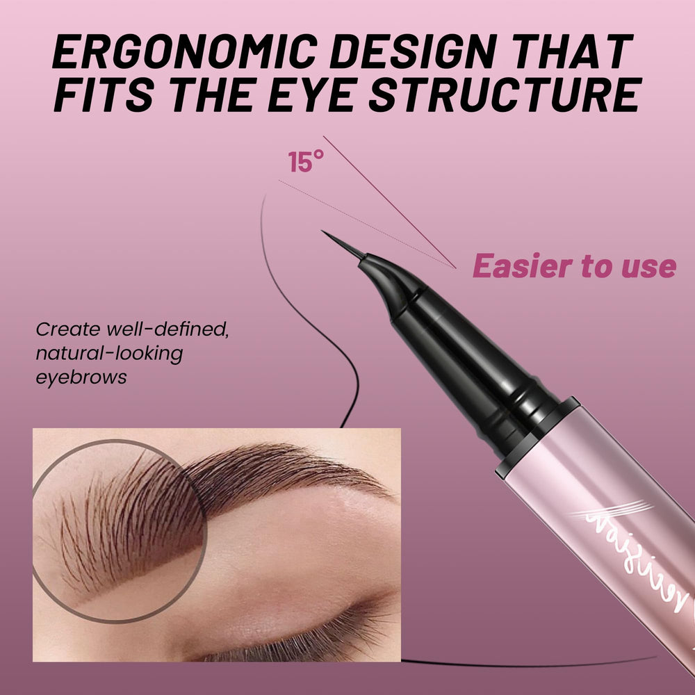 Pudaier Eyebrow Pen long-wear design maintains brow shape through workouts and humidity.
