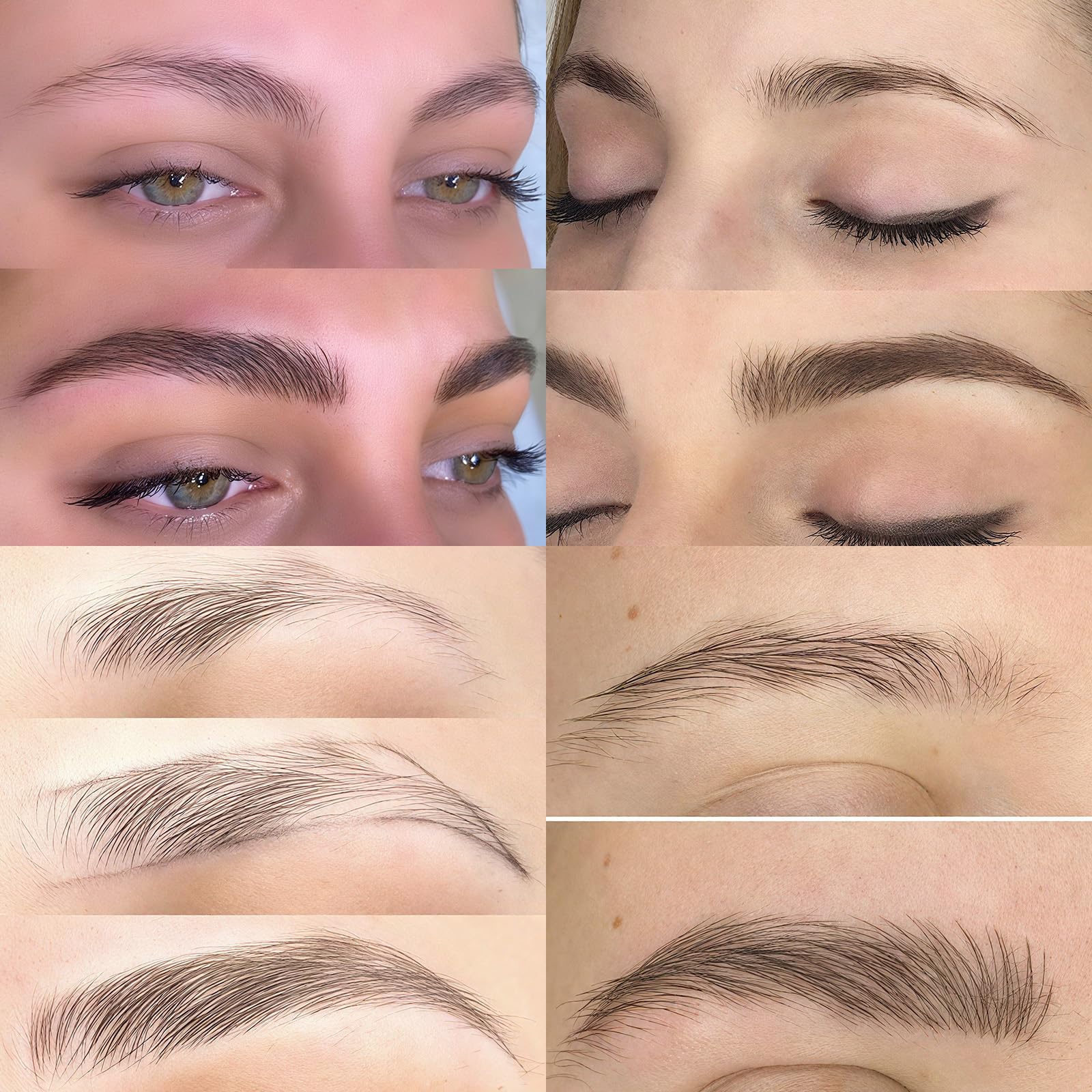 Pudaier Eyebrow Pen waterproof formula delivers smudge-proof brows all day.