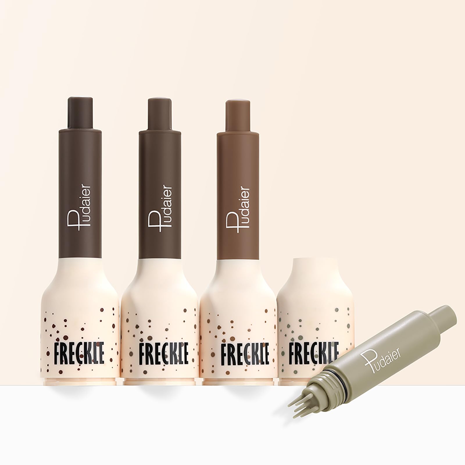 Pudaier Freckle Stamp packaging highlights easy setup.