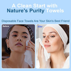 PUHPIG thick absorbent towel removes makeup easily when wet