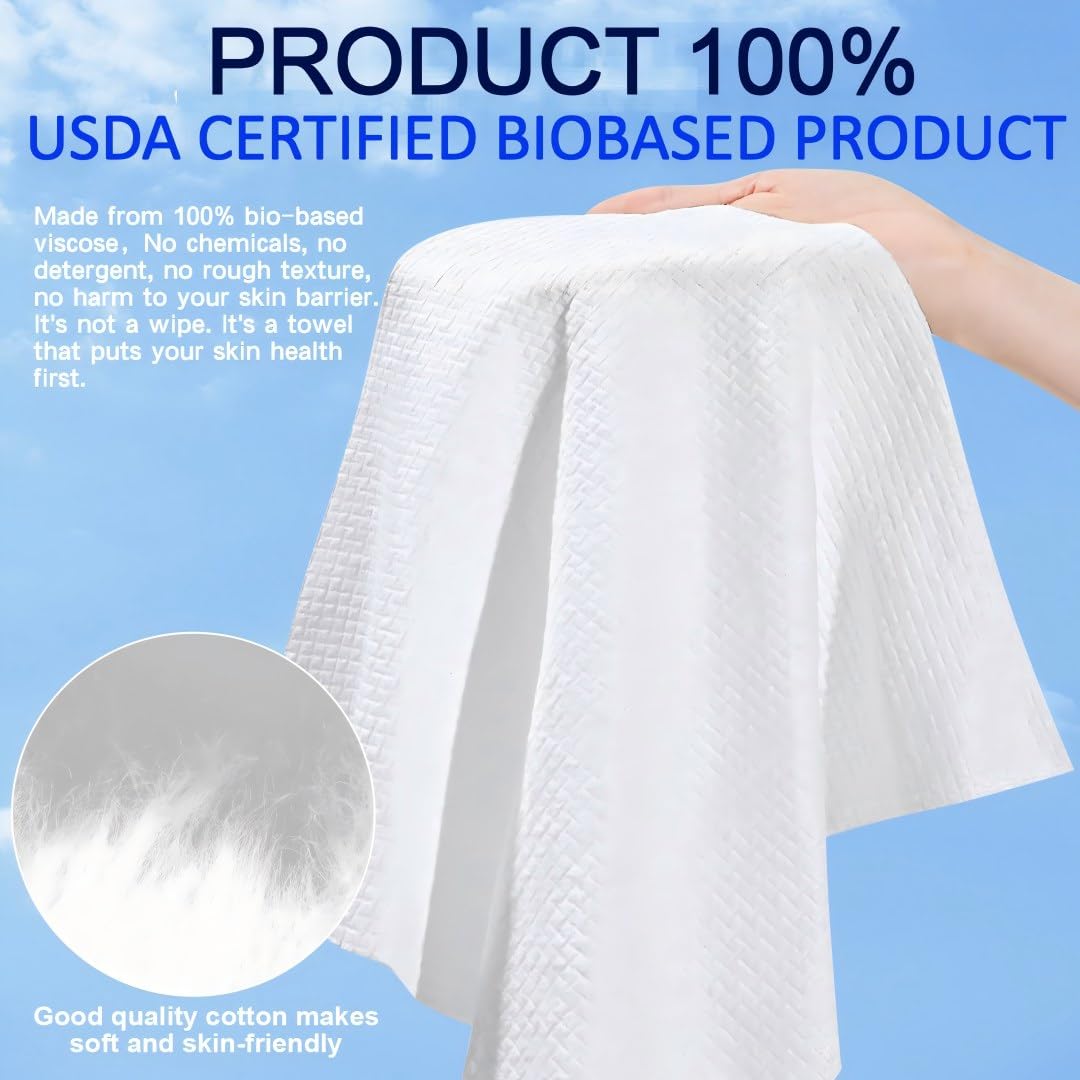 PUHPIG USDA biobased makeup remover with bamboo fibers for eco-friendly cleansing