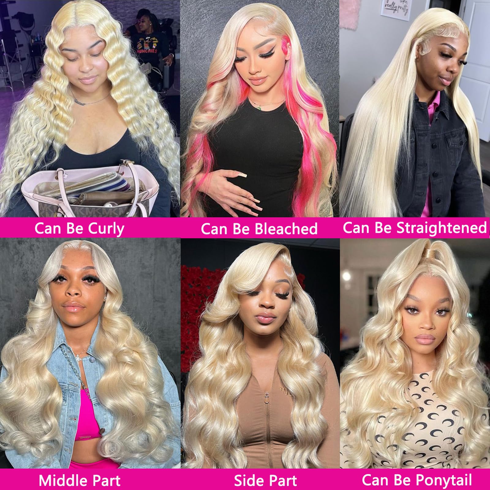 PUHPUH anti-slip elastic band keeps the wig secure during wear.