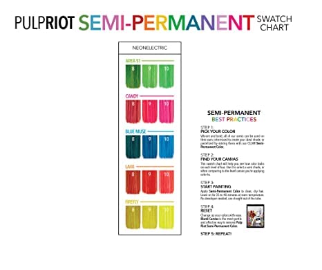 Pulp Riot Blue Muse aftercare with color-safe shampoo promotes longevity.